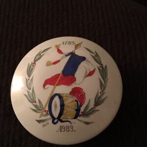 Hand Painted Porcelain Dish